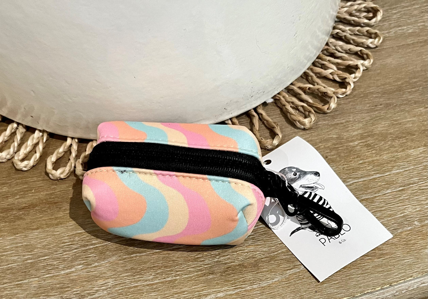 Poop Bag Pouch Wavy Pastel Pablo & Co